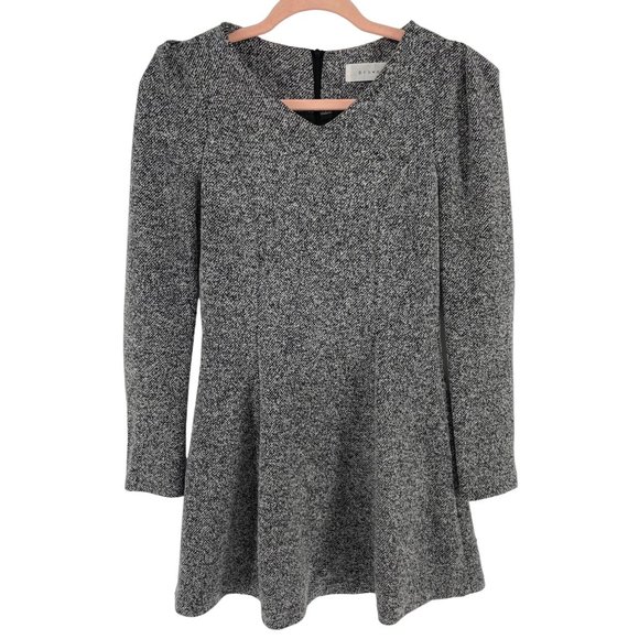 Browns Women's Size Small/Medium Grey/Black Dress - Picture 1 of 5